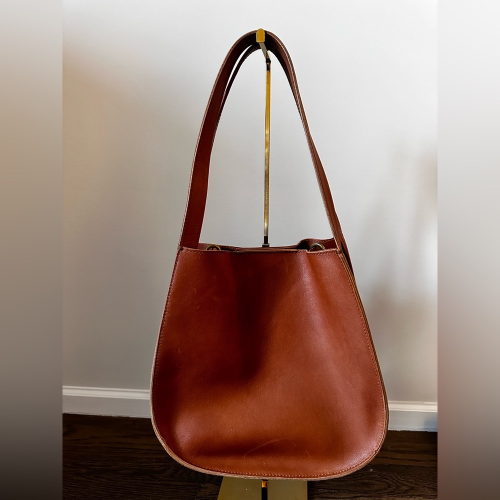 Madewell The Sydney Shoulder bag - english saddle leather